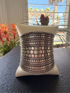 John Hardy Dot Collection Cuff bracelet Sterling silver